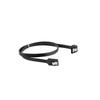 LANBERG Sata III Cable Lanberg 6gb - S Female Female Angle Metal Clip 30cm Black