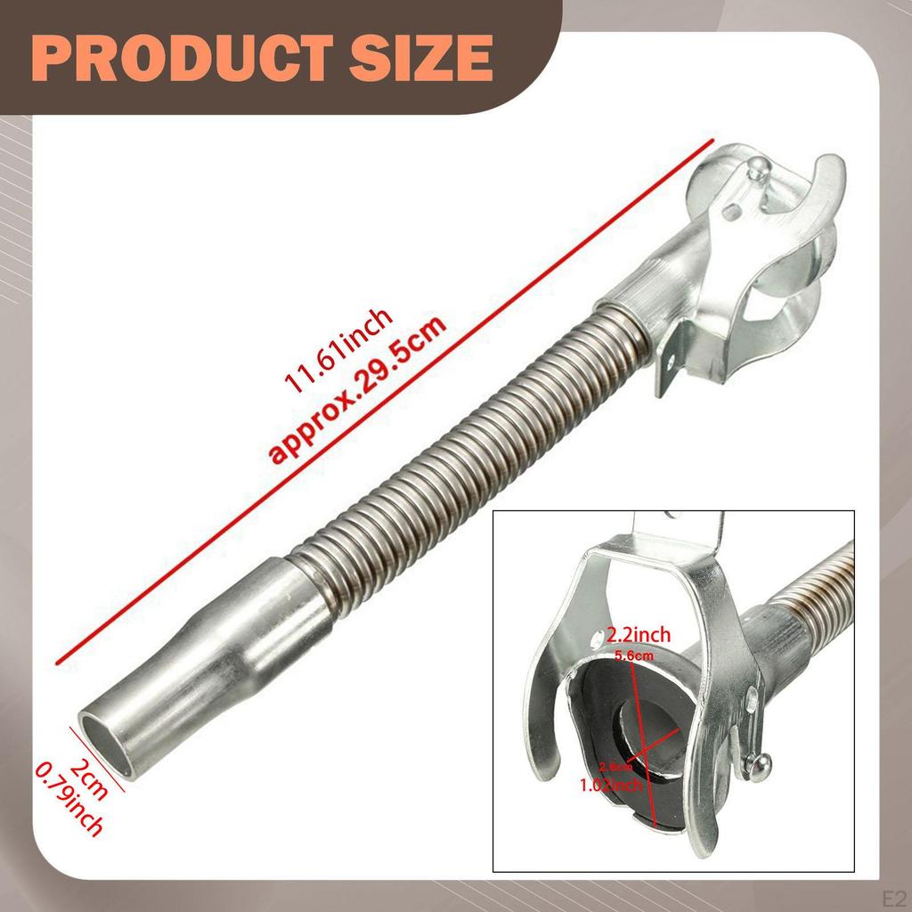 Oil Can Spout Gases Extended Reach ,Pouring ,Leakproof Draining Long Nose Replacement Easy
