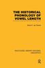 The The Historical Phonology of Vowel Length Book