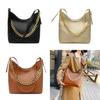 Casual Pu Mini Shoulder Bag For Women With Gold Chain Decoration For Daily Outings