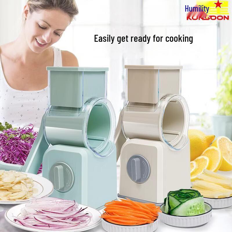 Qianxing Manual Rotary Vegetable Slicer and Shredder