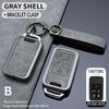 Metal Key Cover for Volvo XC60, XC90, S60, S80L, V60 - Full Shell Protection for Men