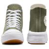 Converse Chuck Taylor All Star Move Platform High Utility Dámské tenisky Zelená Bílá Černá A08295C