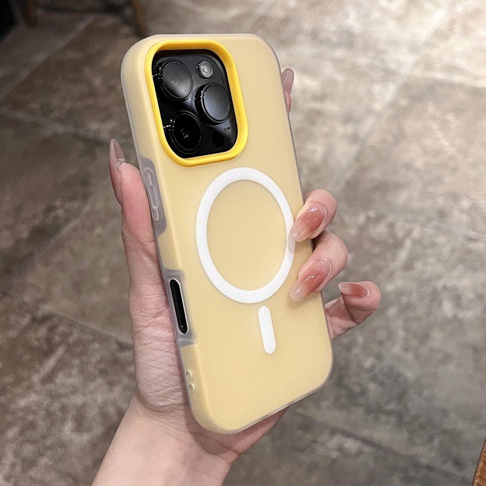 

Jelly 3-in-1 Phone Case Magnetic for Apple 15promax 3-in-1 Phone Case Couple Four Corner Hanging Rope For iPhone 17PROMAX