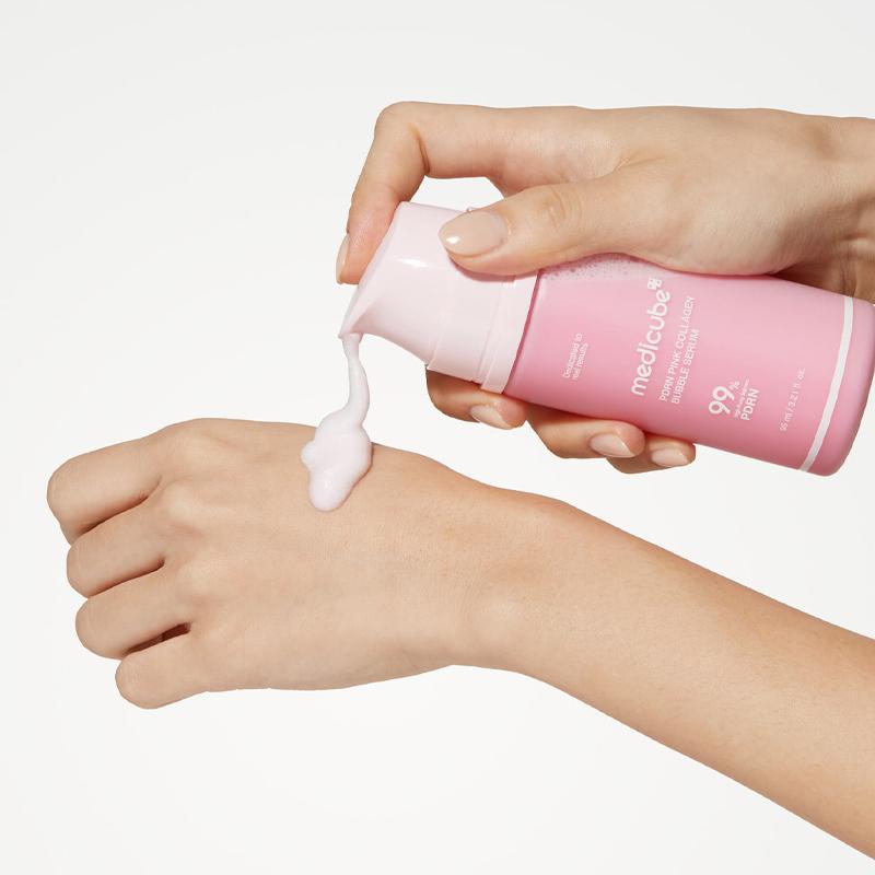 Medicube PDRN Pink Collagen Bubble Serum 95ml