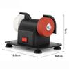 1Pcs Portable Small Grinding Wheel Knife Sharpener Multiuse Sharpening Polishing Tool for Home Restaurant Chef Use