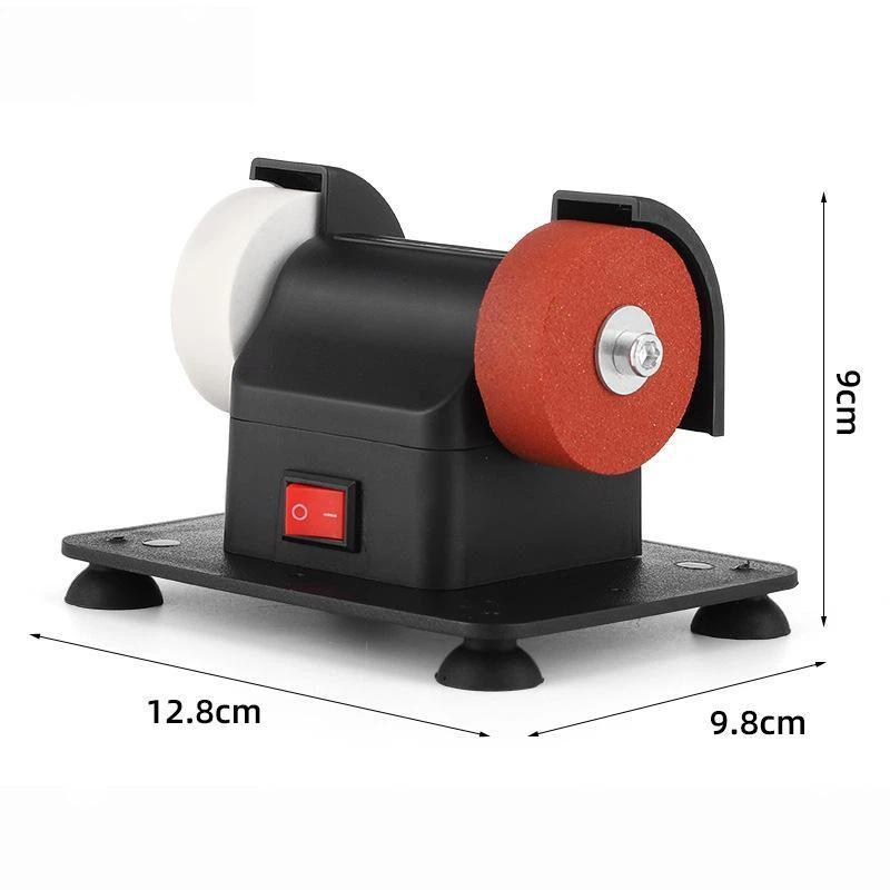 1Pcs Portable Small Grinding Wheel Knife Sharpener Multiuse Sharpening Polishing Tool for Home Restaurant Chef Use