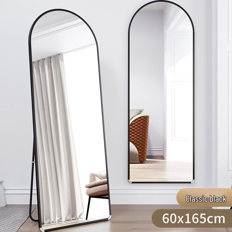Full-Length Floor Mirror: Stylish Wall-Mounted Dressing Mirror for Bedrooms and Fitting Rooms