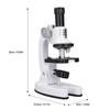 Compound Microscope 200X?1200X 4 Colour Filter Powerful Biological Microscope Adult Microscope for School Home Education