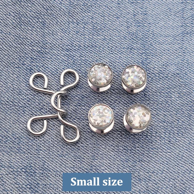 

1 шт., женская юбка, брюки, джинсы, регулируемый зажим на талии, металлические булавки, аксессуары для одежды