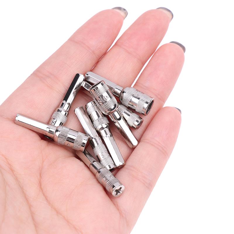 

6/8Pc Hex Socket M2.5/3/3.5/4/4.5/5/5.5 Shank Nut Driver Part For Car Repairing