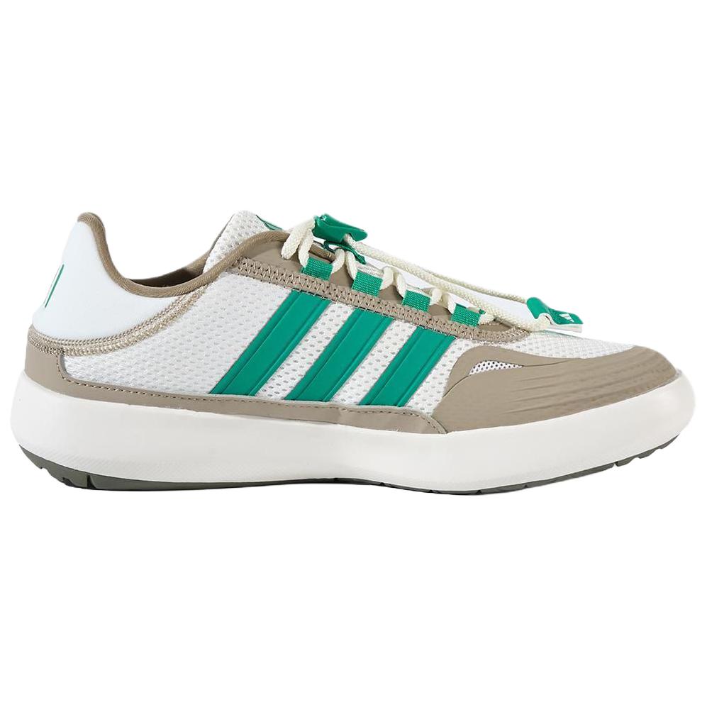 Adidas Roamboat Comfortable Versatile River Shoes Unisex Shoes White Green JP6628