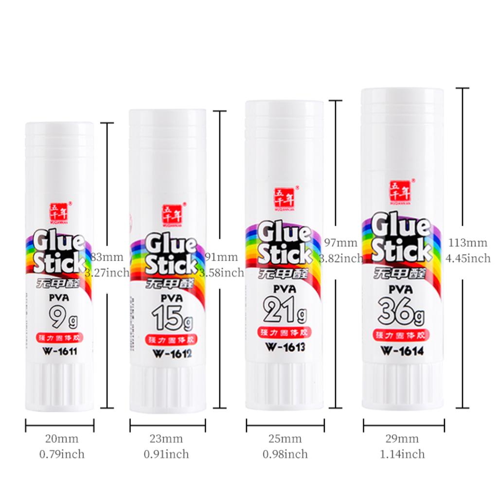 10pcs Safe Strong Adhesive Solid Glue Stick Portable Non-toxic Sealing Solid Glue Student Stationery Home Office Supplies