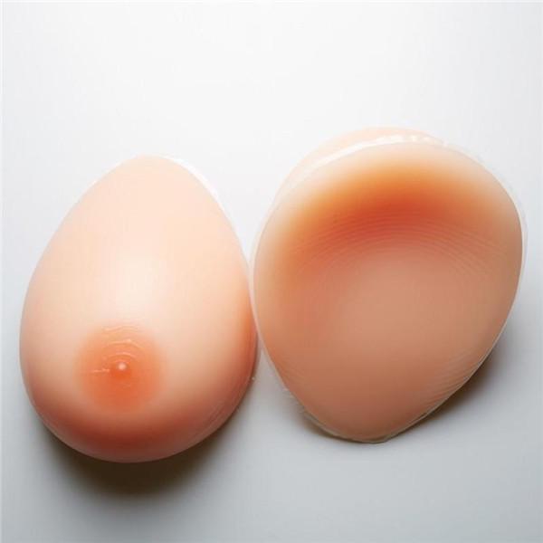 Water Drop Shape Silicone Breast Forms Fake Boobs Breast for Cross Dresser Beauty