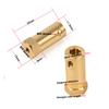 Hex Brass Shaft Coupling Bore 3/4/5/6/7/8mm Length:30mm Motor Connector for Car Wheels Tires RC Car DC Motor DIY Robot