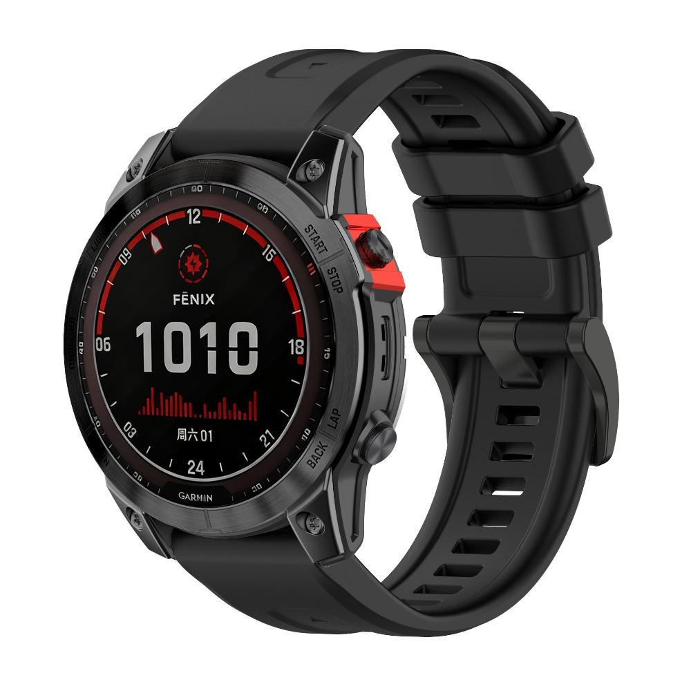 QuickFit 20mm 22mm 26mm Strap for Garmin Epix Gen 2 Silicone Band for Garmin Fenix 8 51mm 47mm 43mm 7 7X 5Plus 6XPro Enduro 2 Bracelet Watchband