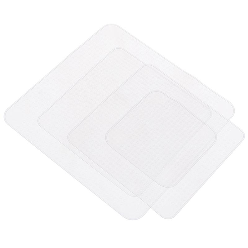 4 Pezzi Coperchi Estensibili in Silicone Riutilizzabili Coperchio per Ciotola Alimenti Avvolgimento Sottovuoto Sigillo Coperchio per Alimenti