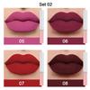 Sada 4 tenkých rtěnek Pevný lesk na rty Matný / Hydratační make-up na rty Kosmetika Dárek pro dívky ženy 1,5 g*4 Kosmetika Make-up