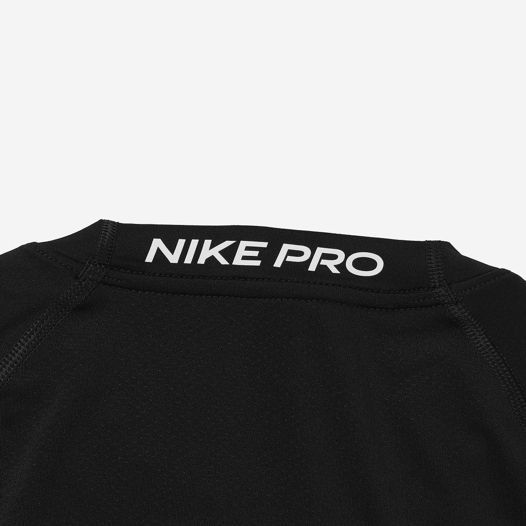 Nike Maglietta a Maniche Corte da Allenamento Traspirante con Stampa Logo Uomo Top Neri DD1993-010