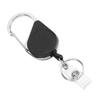 Keychain Retractable ABS Anti Theft Anti Loss with Nylon Cord Key Ring for Outdoor Mountaineering