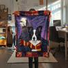 1 Stück Flanelldecke mit Cartoon-Druck, Hohe Qualität, Bequem für alle Jahreszeiten, Heimdekoration, Wärme und Komfort, Perfekt als Weihnachts- oder Geburtstagsgeschenk