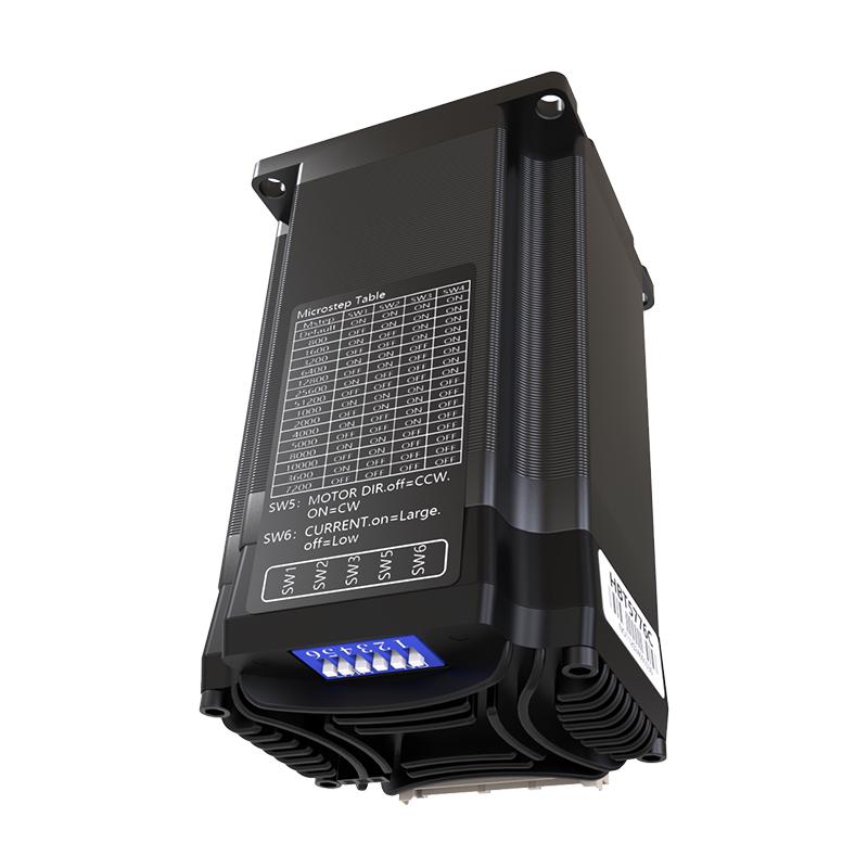 57 Schrittmotortreiber mit integriertem Closed-Loop-Controller und Encoder