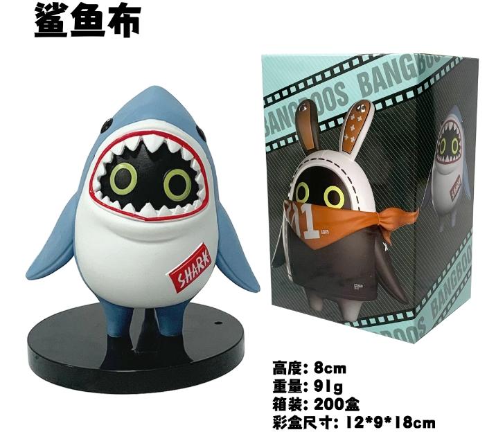 

Game Zenless Zone Zero Cute Ease Bangboo Eous Fairy Figure Model Toys Car Decoration 7.5cm no box
