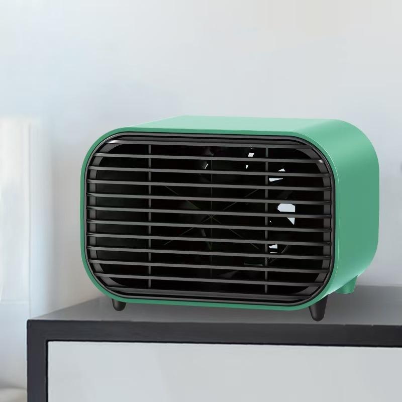 

600 Вт Настольный Электрический Обогреватель Бытовой Бесшумный Воздухонагреватель Зимнее Отопительное Оборудование Для Офиса Дома Энергосберегающий Cable Length 1M зелёный