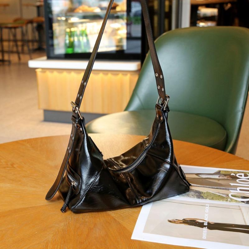 

Crescent Moon Bag, Fashionable Single-shoulder Crossbody Bag, Casual Large-capacity Tote Bag