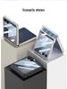 Samsung ZFlip7 Case: Ultra-Thin Foldable Screen Protector with Magnetic Adsorption - Full Coverage, Hard Shell Design.