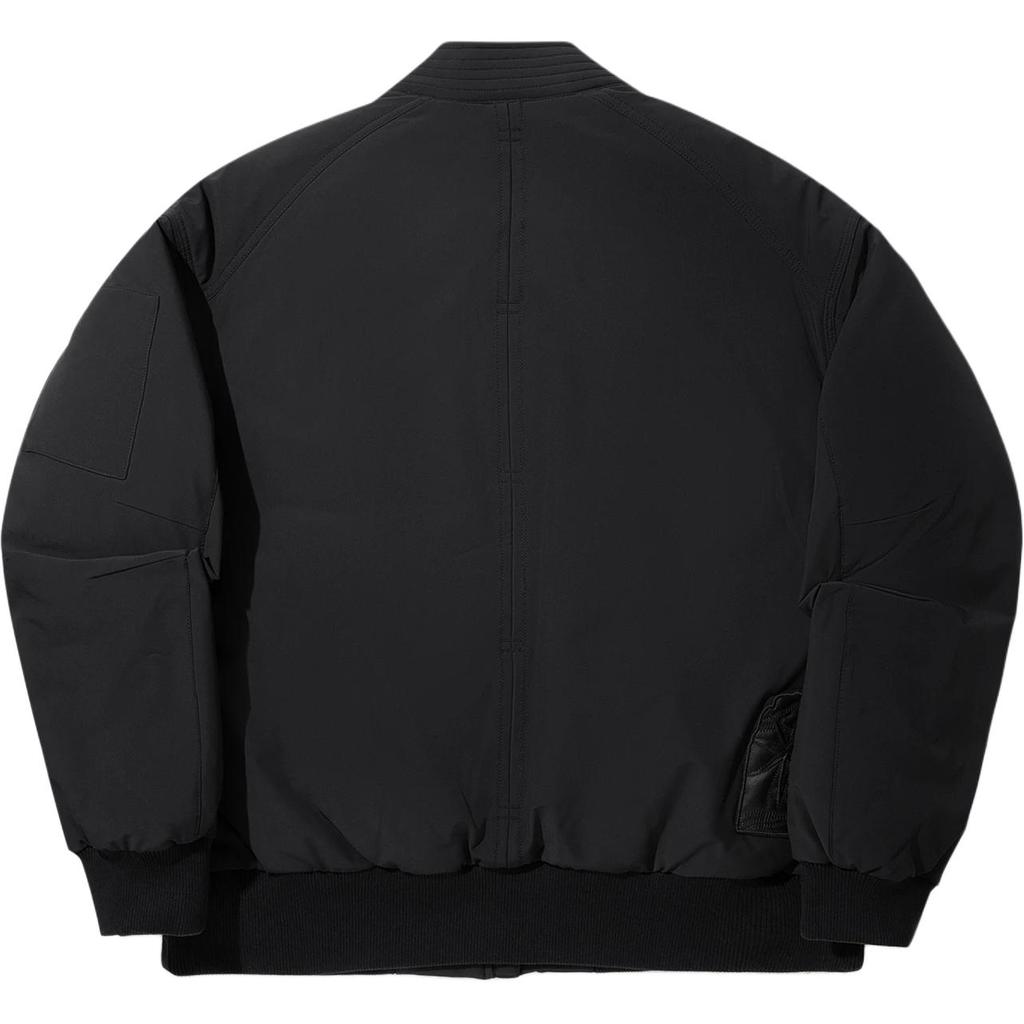 Li Ning X Jackie Chan Collaboration Kung Fu Series Solid Color Zipper Comfortable Breathable Versatile Casual Down Jacket Men Outerwear AYMU305-2