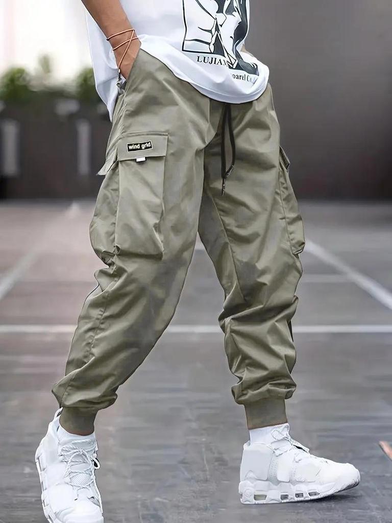 Men's Trendy Loose Fit Workwear Pants - European & American Style, Casual, Versatile