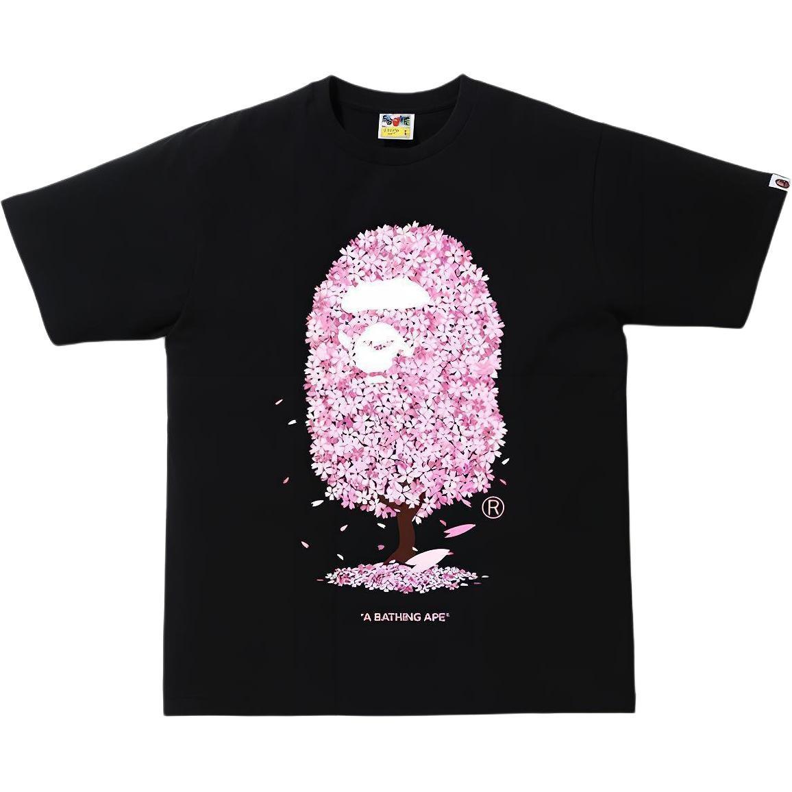 BAPE Zemeņu SS20 T-krekls Unisex 1G20-110-045