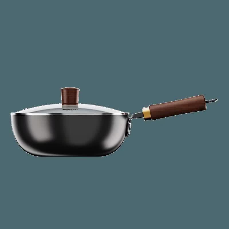 Кованый железный вок Smith & Ou с чеканкой MR-641