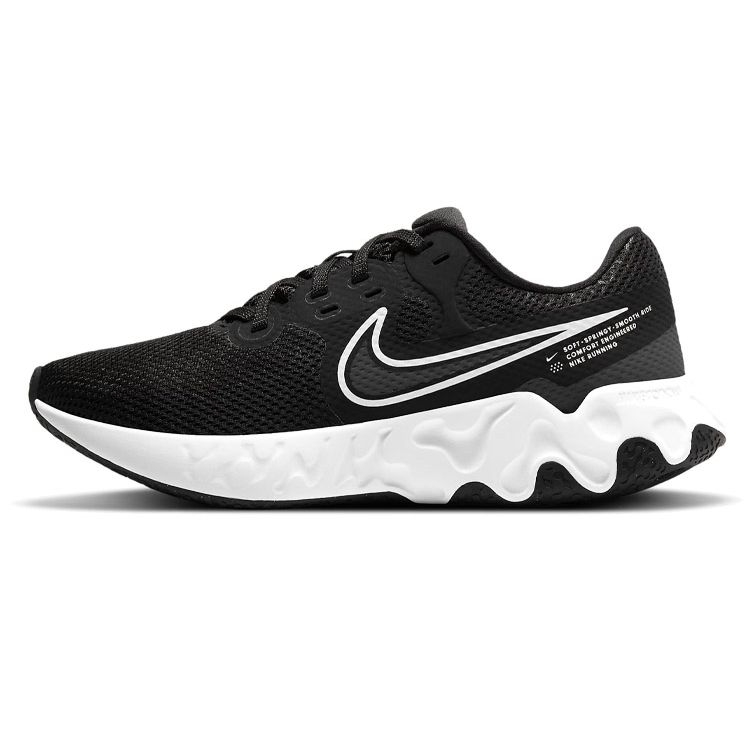 

Черные женские кроссовки Nike Renew Ride 2 темно-дымчато-серые белые CU3508-004