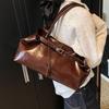 Vintage Handtasche für Damen Große Kapazität 2026 Neue Unterarm-Pendeltasche Mode Damen Lässig Einzelne Schulter-Tragetasche Handtaschen