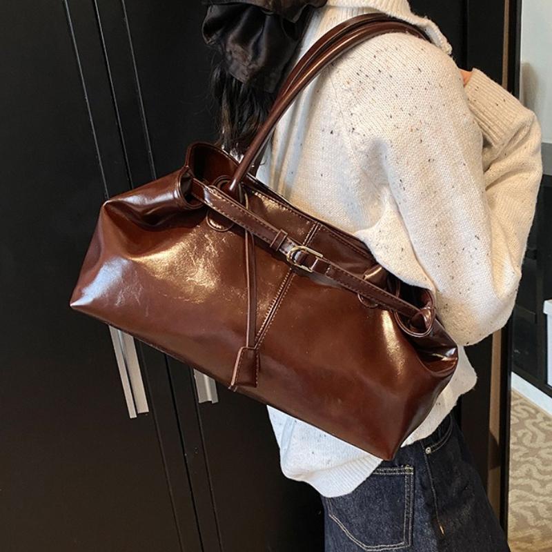 Vintage Handtasche für Damen Große Kapazität 2026 Neue Unterarm-Pendeltasche Mode Damen Lässig Einzelne Schulter-Tragetasche Handtaschen