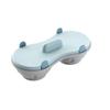 Double Cavity Egg Cooking Gadget Blue Orange Poached Egg Cup Practical Egg Poacher  Breakfast
