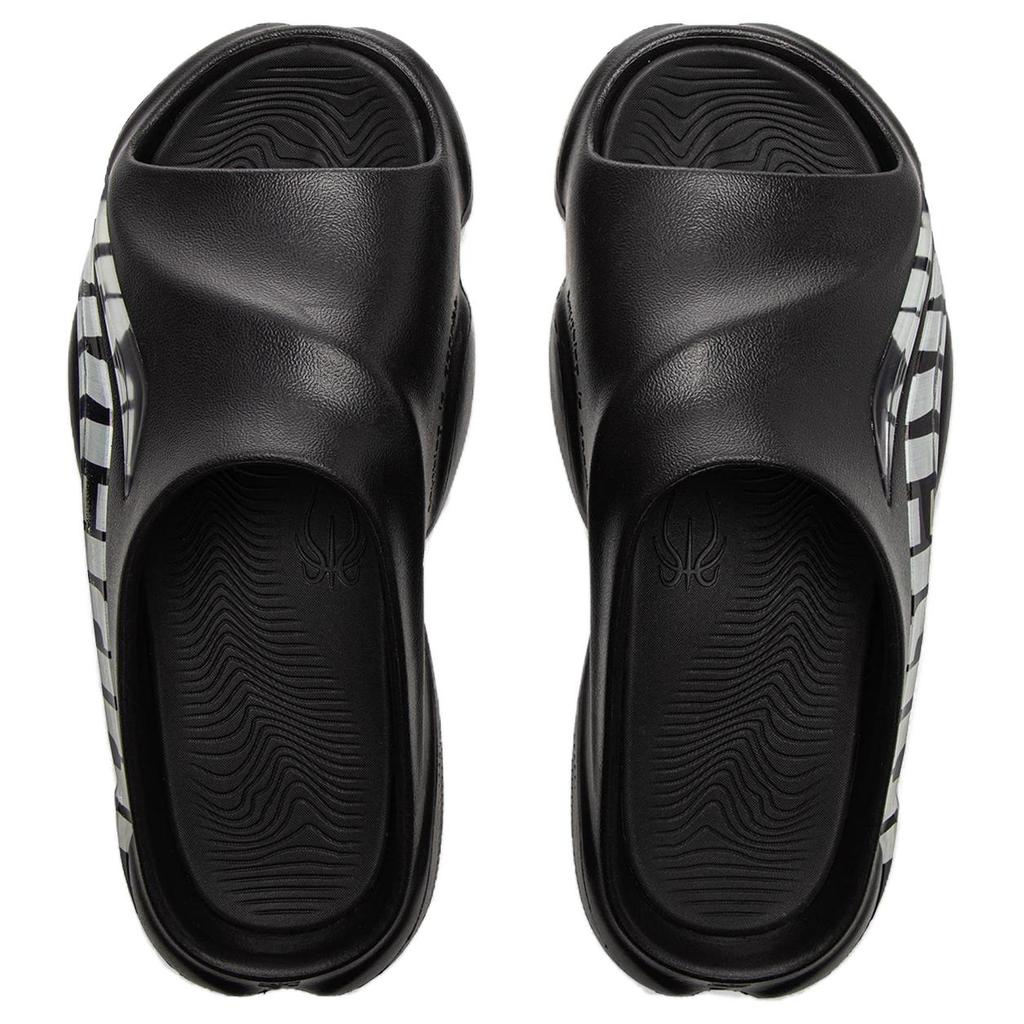 Li Ning Badfive Slide Og Casual Breathable Lightweight Non-Slip Slide Sandals Men Sandals Black ABTV007-2