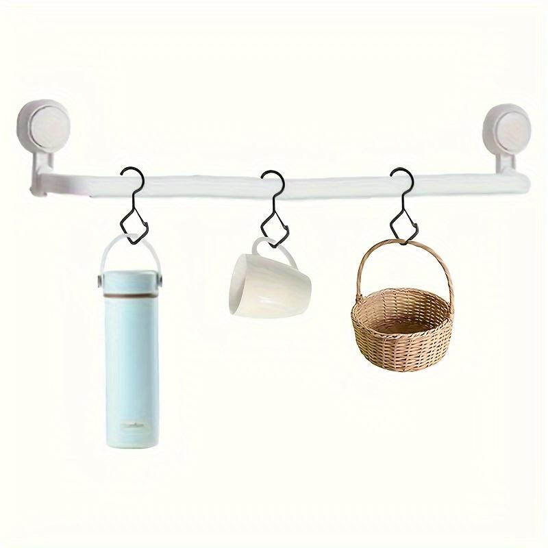 10er-Packung robuste Metallhaken. Windfeste, robuste Haken mit Sicherheitsschnallen, für Außenbereich, Küche, Badezimmer, Kleiderschrank, Garten