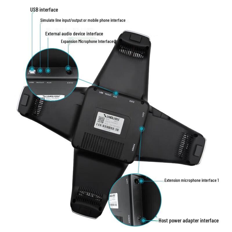 Xungoo 10x Zoom Wireless Video Conference Camera System (CN version)