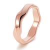 Titanium Steel Mobius Ring Couple Matching Jewelry Elegant Index Finger Ring for Men Women