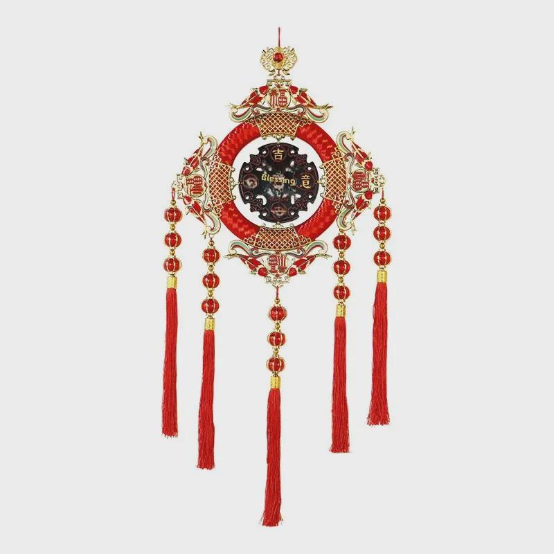 Mahogany Chinese Knot for New Year and Spring Festival Home Decoration