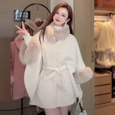 Imitation Nerz Schal Schal Jacke Damen Jahr Herbst und Winter Neue Magie Retro Flauschigen Cape Imitation Pelz Top