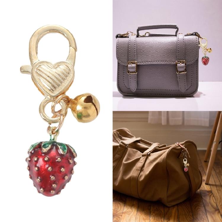 Custom Strawberry Keychain Stylish Fruit Keyring Accessory for Everyday Life