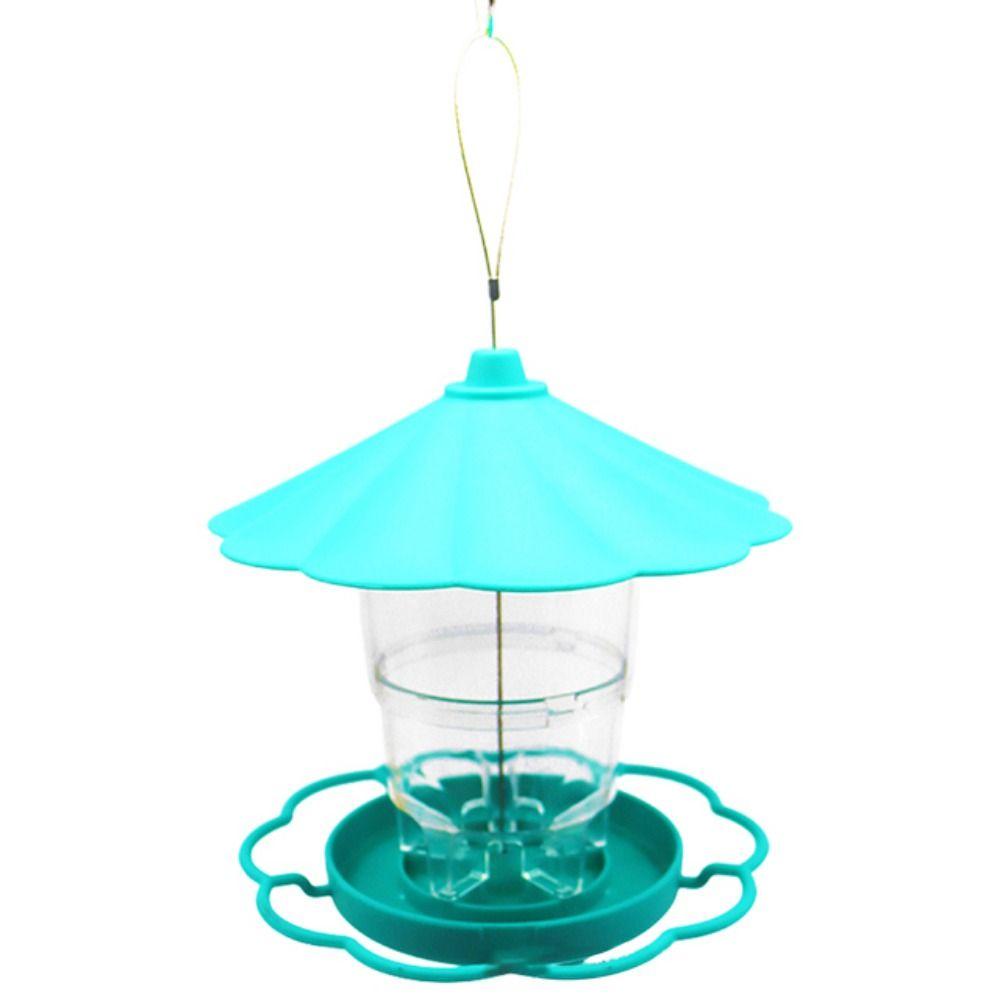

Plastic Scalable Automatic Wild Bird Water Feeders Bird Feeding Tool Bird Seed Feeder Bird Feeder зелёный