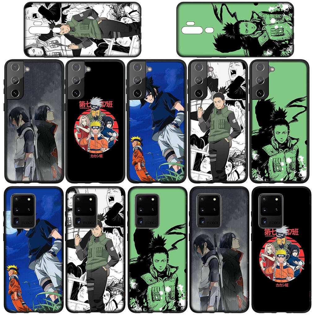 For Samsung Galaxy S25 S24 S23 S22 Ultra FE Plus A17 A37 A57 A56 A55 A06 A16 A15 A36 A26 A35 A05 A25 A54 A34 S9 Phone Case Nara Shikamaru Naruto Cover