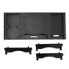 Computer Riser Stand with 4 Port USB Hub Phone Holder Slot Desk Computer Stand for PC Laptop TV Speakers Printers