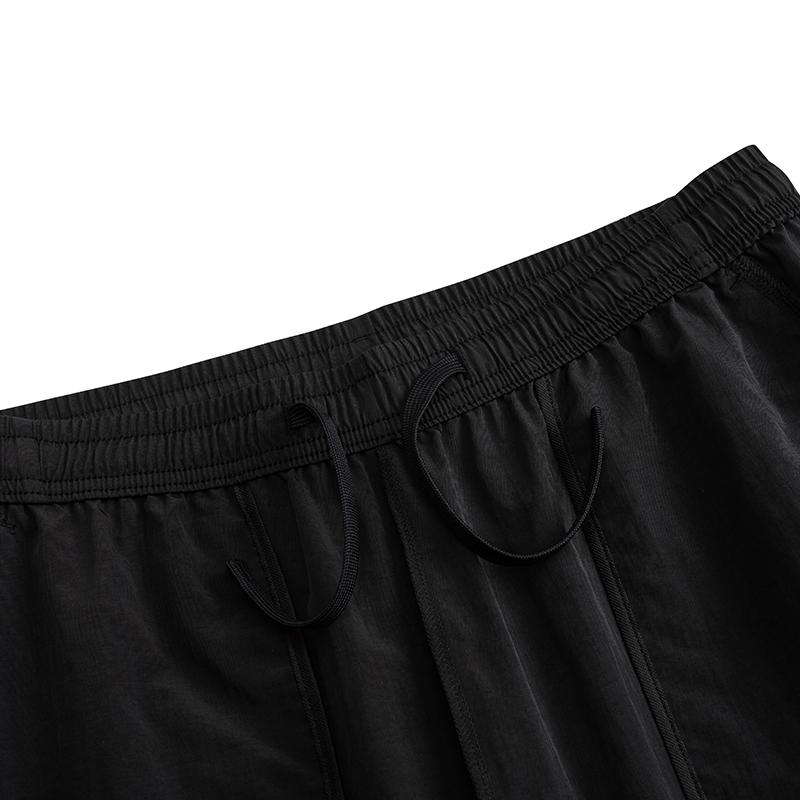 Anta Outdoors Woven Sports Long Pants Summer Training Casual Pants Men bottoms Basic-Black 952626506-3
