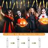 Halloween Decorations, Harry Floating Battery Operated Candles with Potter Magic Wand Remote, Flameless Hanging Flickering LED Candle Light,